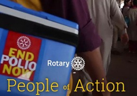 Verdensdagen mot polio 24. oktober markeres av Rotary for 6. gang